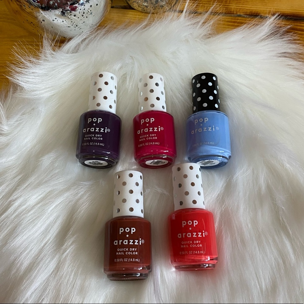 Pop-arazzi Nail polish set of 5